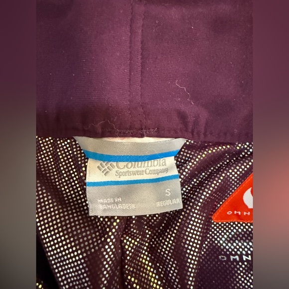 Columbia Women’s Bugaboo Burgundy Snow Pants NWT - Picture 4 of 9